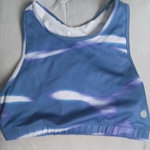 Zella Blue and Purple Kids Tank Top